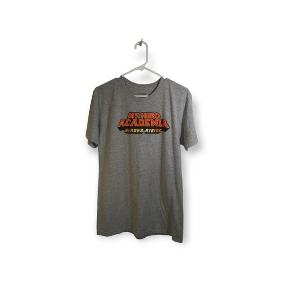 My Hero Academia Heroes Rising Logo Graphic Tee Size M - Picture 1 of 3